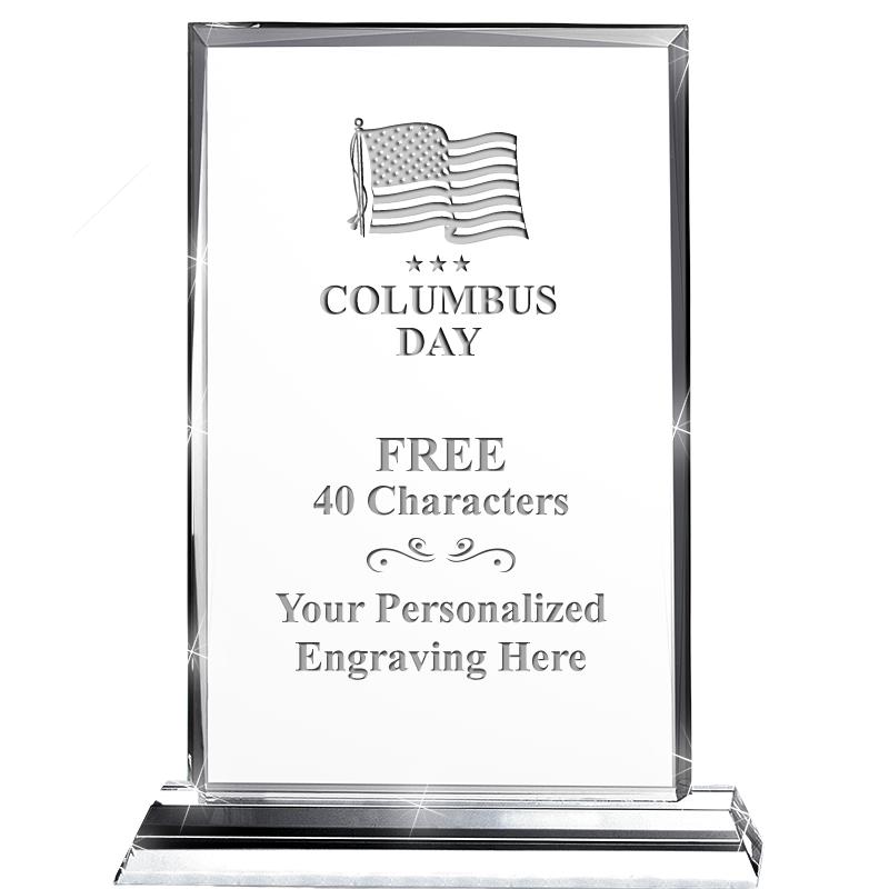 5"wx6.5"h DILIGENCE CRYSTAL