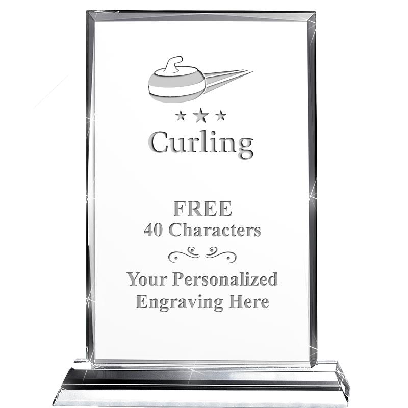 5"wx6.5"h DILIGENCE CRYSTAL