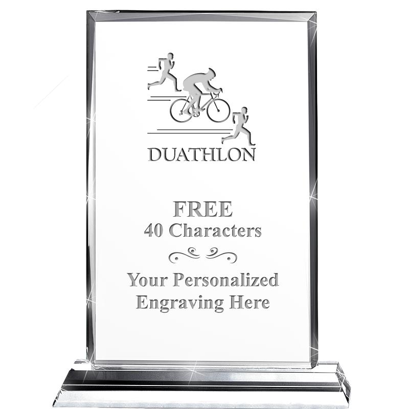 5"wx6.5"h DILIGENCE CRYSTAL