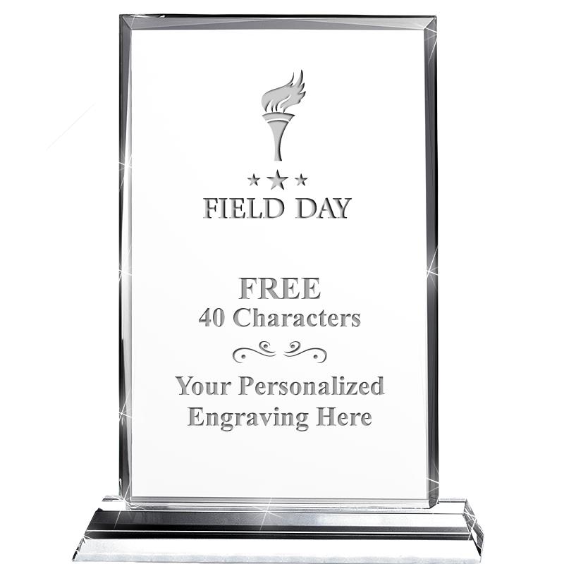 5"wx6.5"h DILIGENCE CRYSTAL