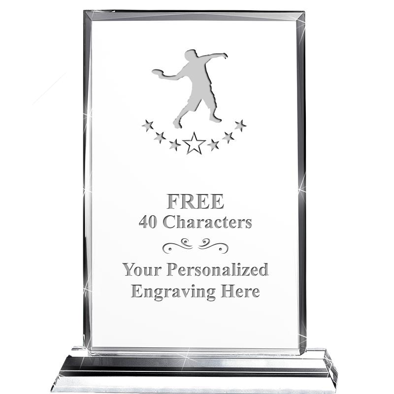 5"wx6.5"h DILIGENCE CRYSTAL