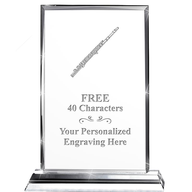 5"wx6.5"h DILIGENCE CRYSTAL