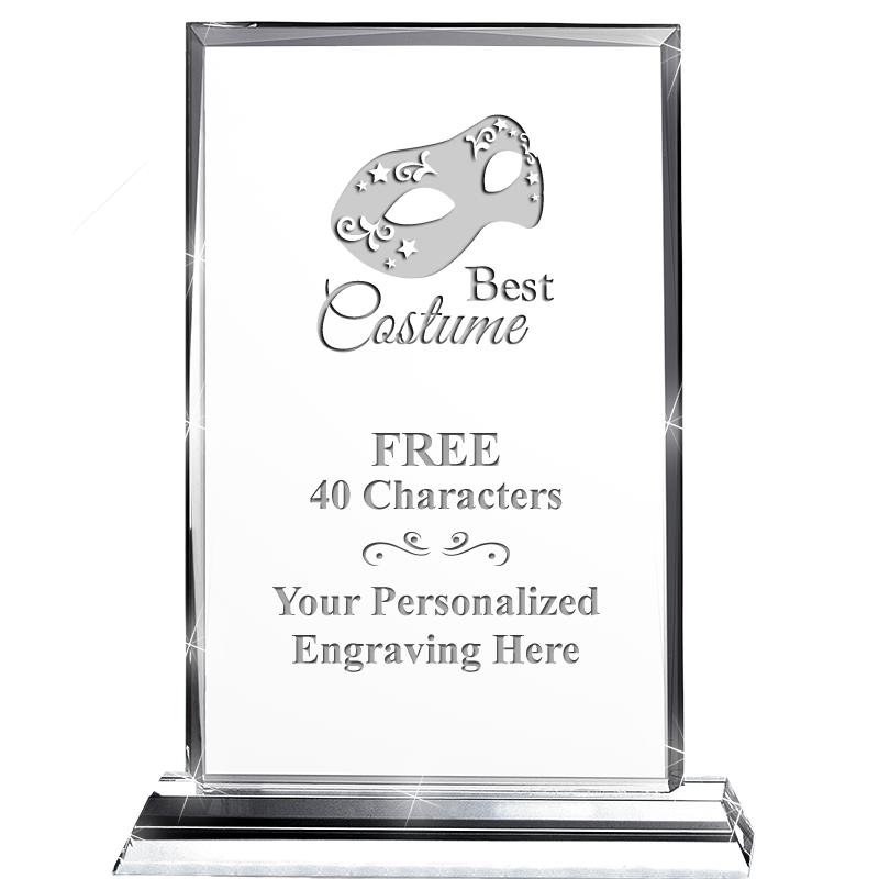 5"wx6.5"h DILIGENCE CRYSTAL