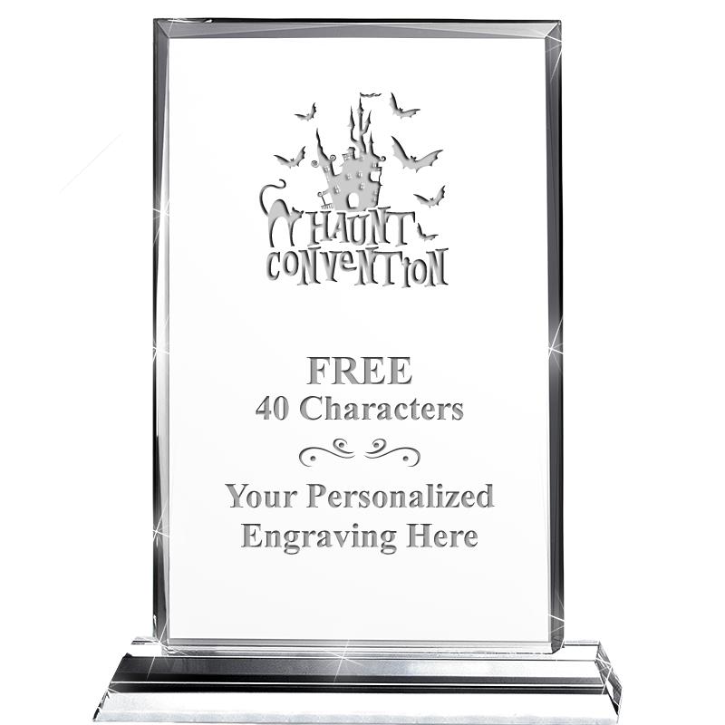 5"wx6.5"h DILIGENCE CRYSTAL