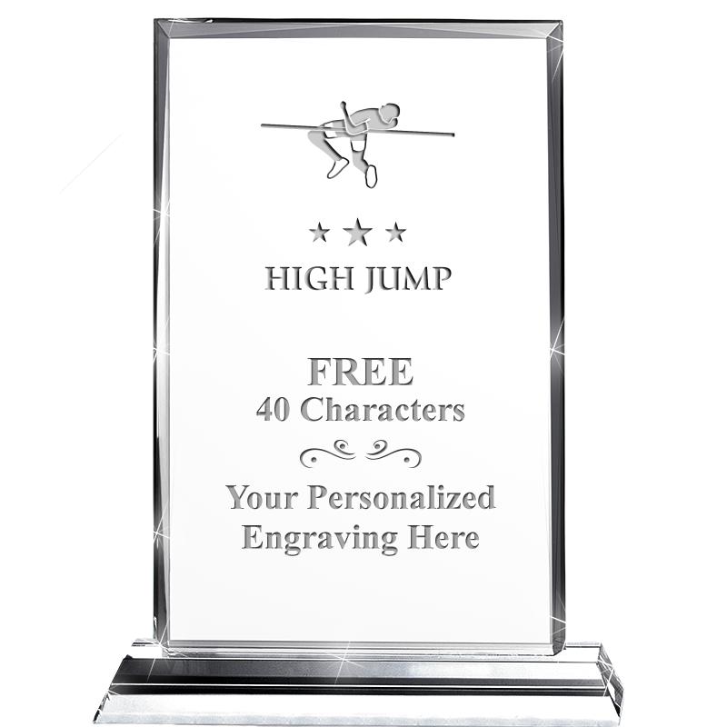 5"wx6.5"h DILIGENCE CRYSTAL