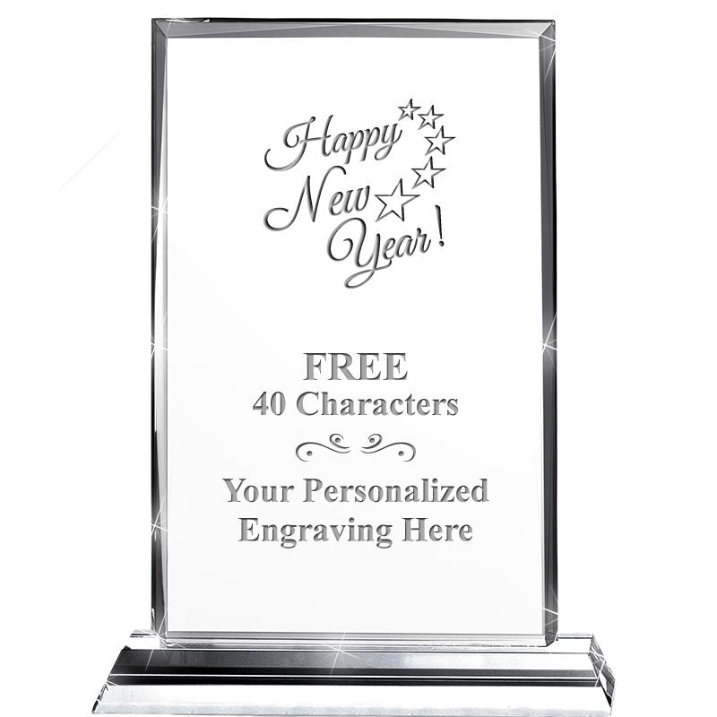 5"wx6.5"h DILIGENCE CRYSTAL