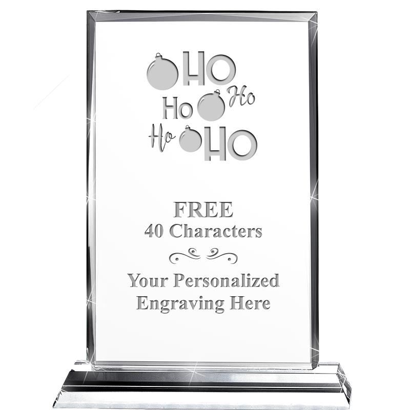 5"wx6.5"h DILIGENCE CRYSTAL