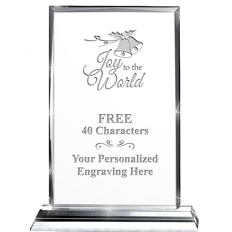 5"wx6.5"h DILIGENCE CRYSTAL