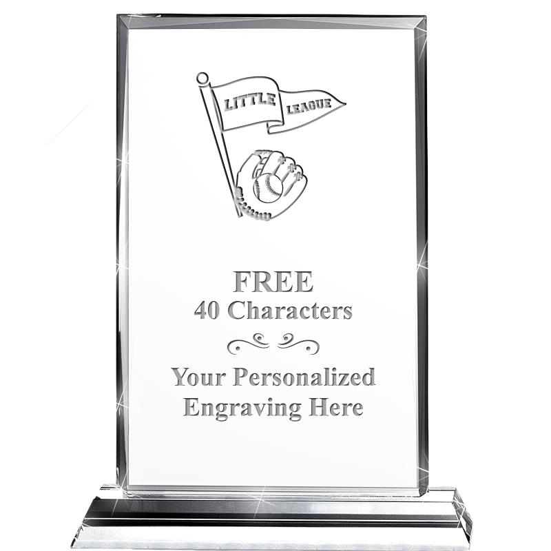 5"wx6.5"h DILIGENCE CRYSTAL