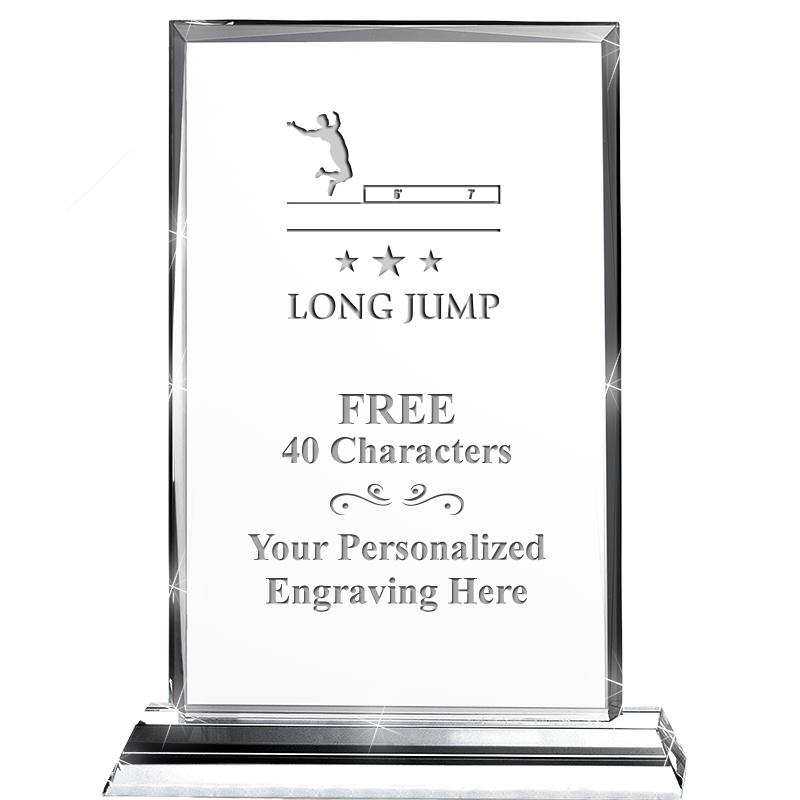 5"wx6.5"h DILIGENCE CRYSTAL