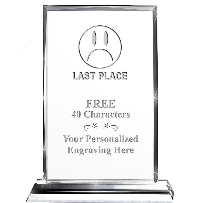 5"wx6.5"h DILIGENCE CRYSTAL