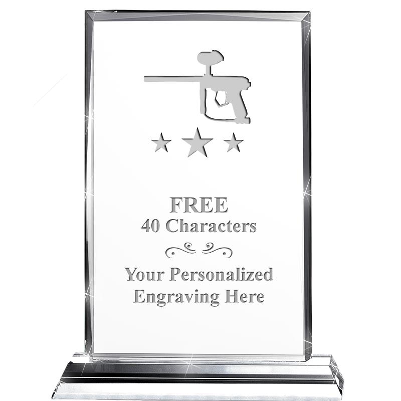 5"wx6.5"h DILIGENCE CRYSTAL