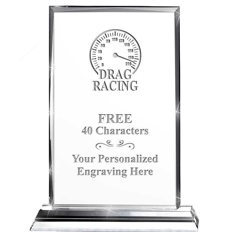 5"wx6.5"h DILIGENCE CRYSTAL