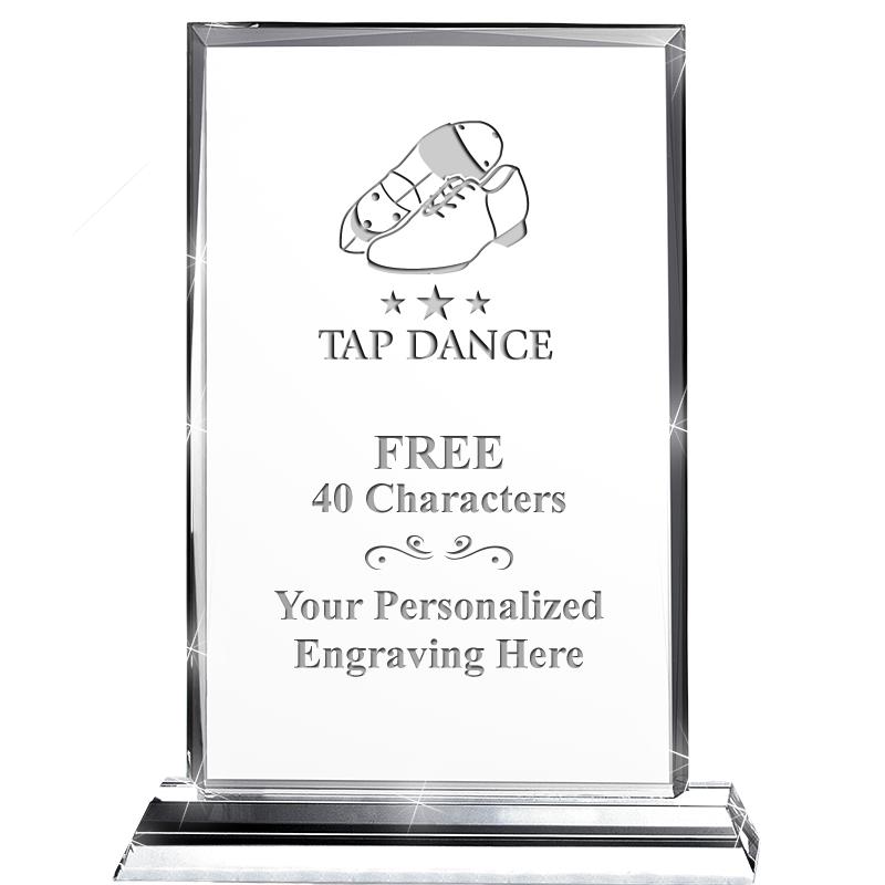 5"wx6.5"h DILIGENCE CRYSTAL