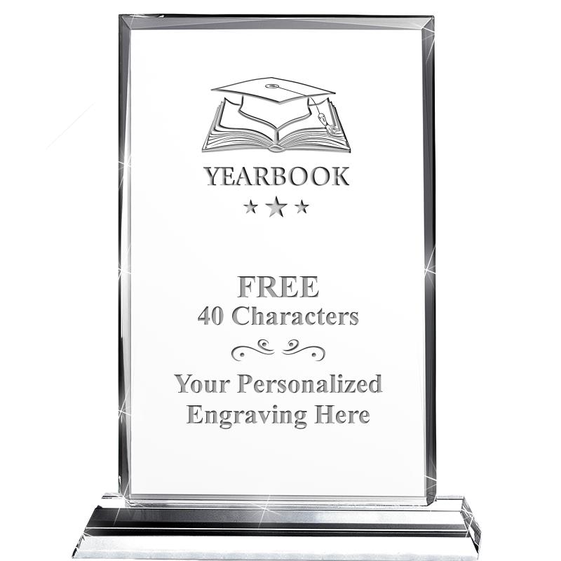 5"wx6.5"h DILIGENCE CRYSTAL