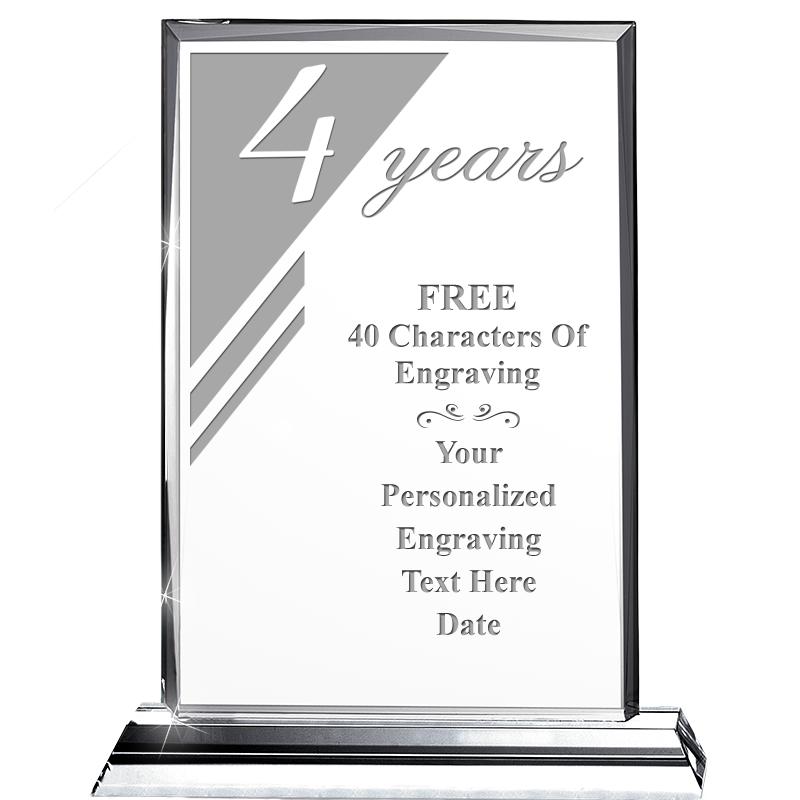 9.5"PREMIUM ANNIVERSARY CRYSTL