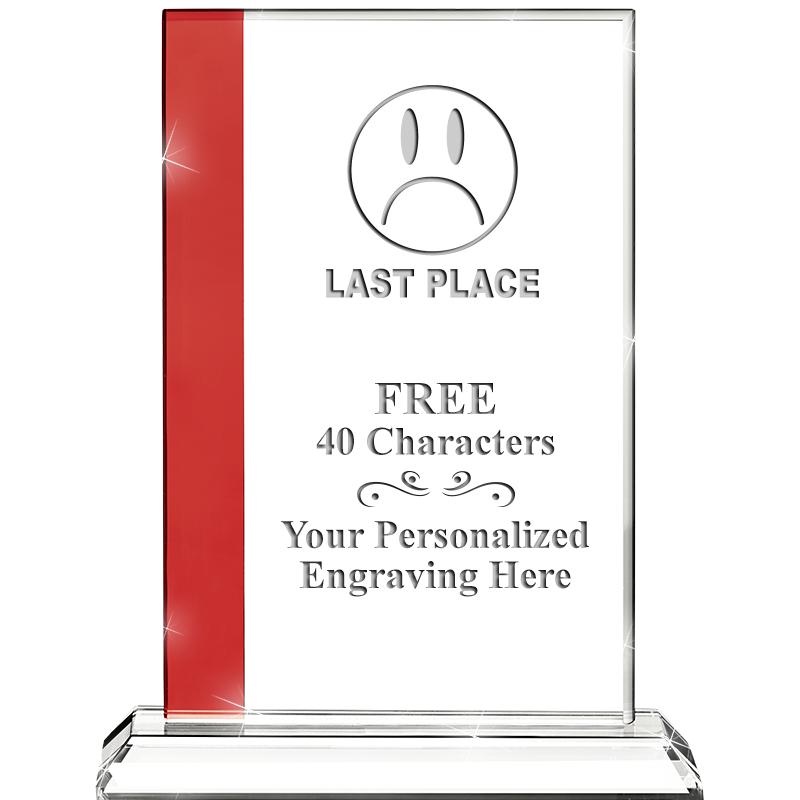 7"FLORENCE CRYSTAL W/RUBY STRP