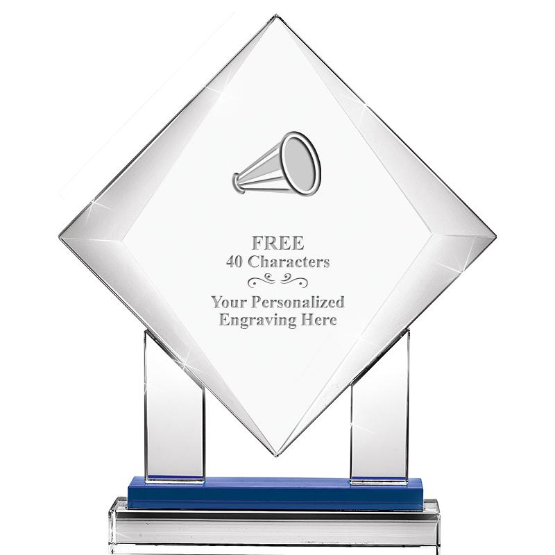 9" RISING NOBLE DIAMOND CRYST