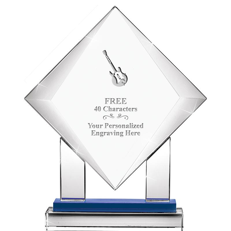 9" RISING NOBLE DIAMOND CRYST