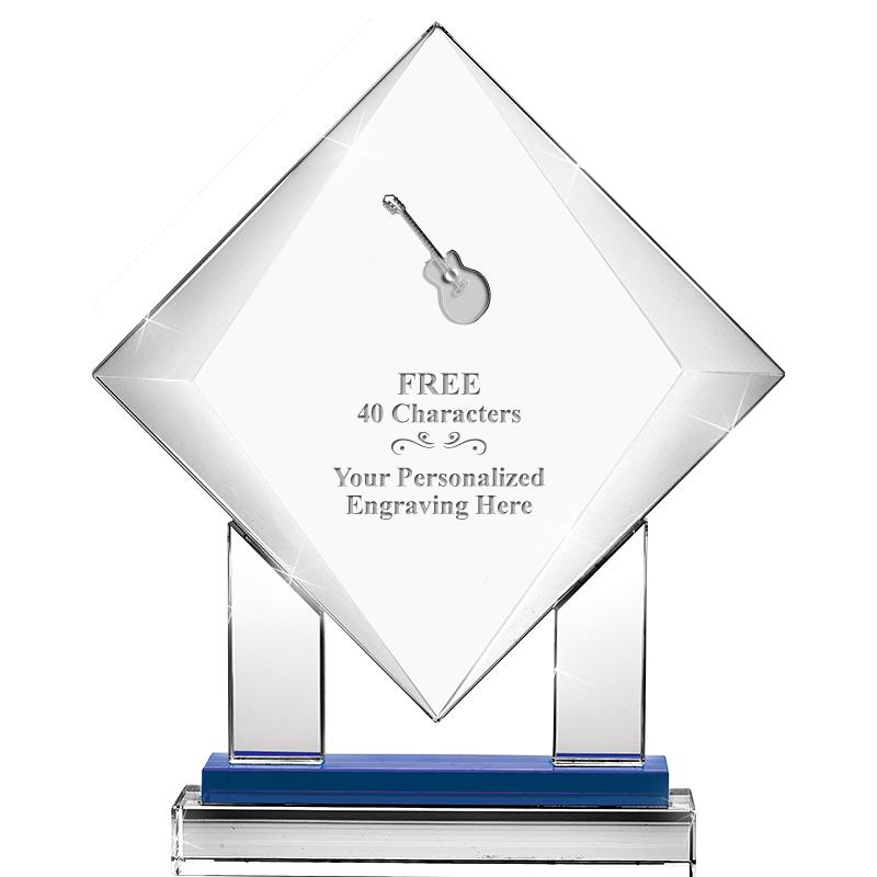 9" RISING NOBLE DIAMOND CRYST