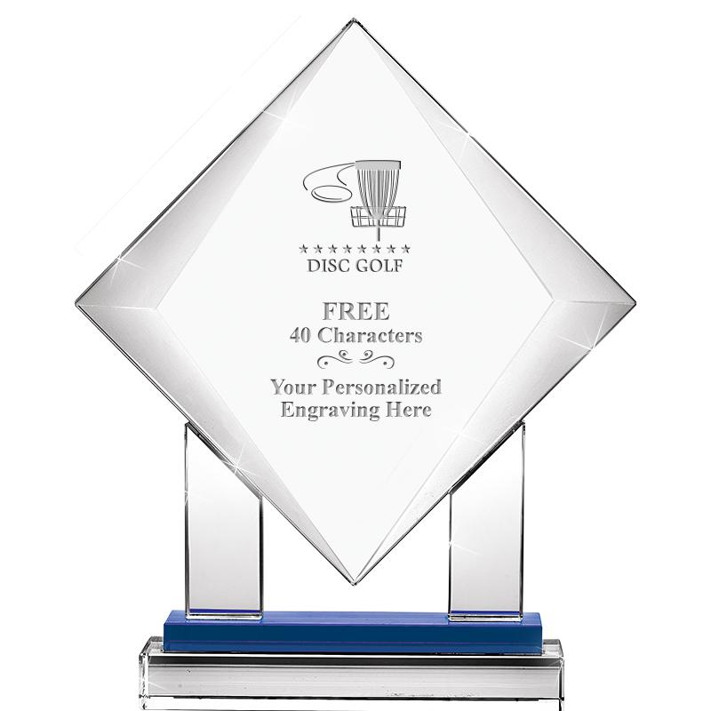 9" RISING NOBLE DIAMOND CRYST