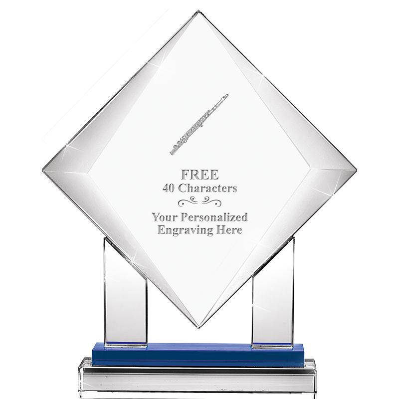 9" RISING NOBLE DIAMOND CRYST