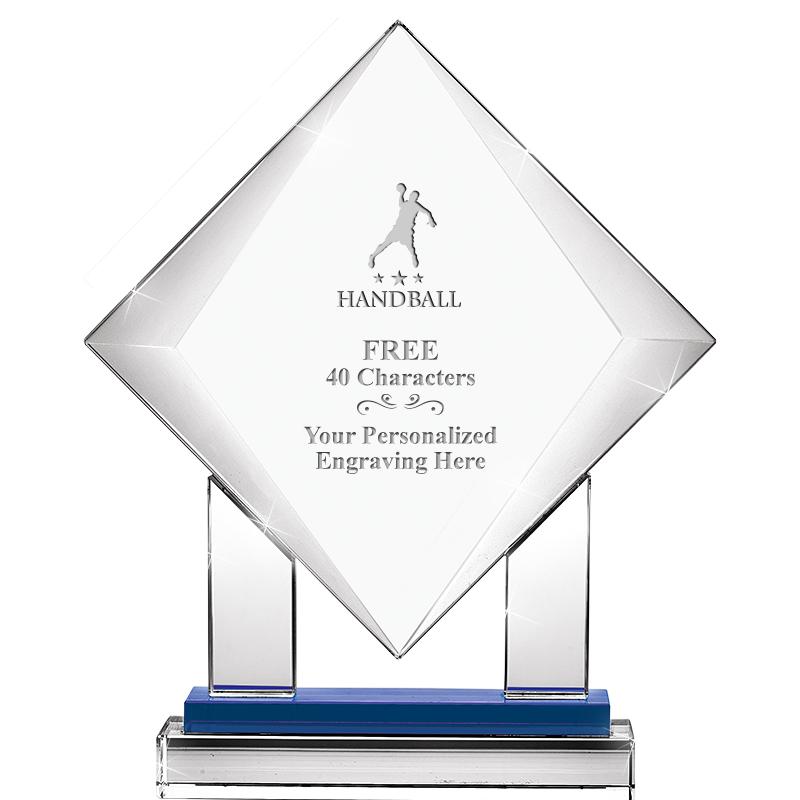 9" RISING NOBLE DIAMOND CRYST