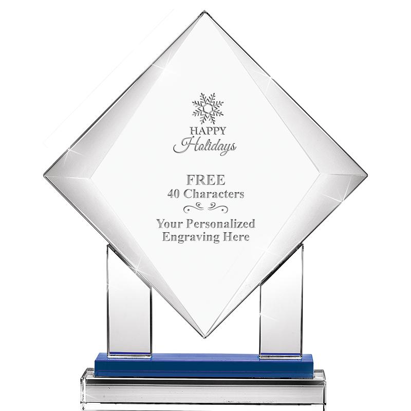 9" RISING NOBLE DIAMOND CRYST