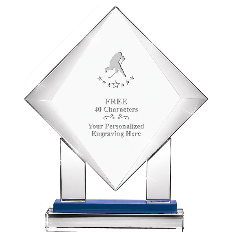 9" RISING NOBLE DIAMOND CRYST