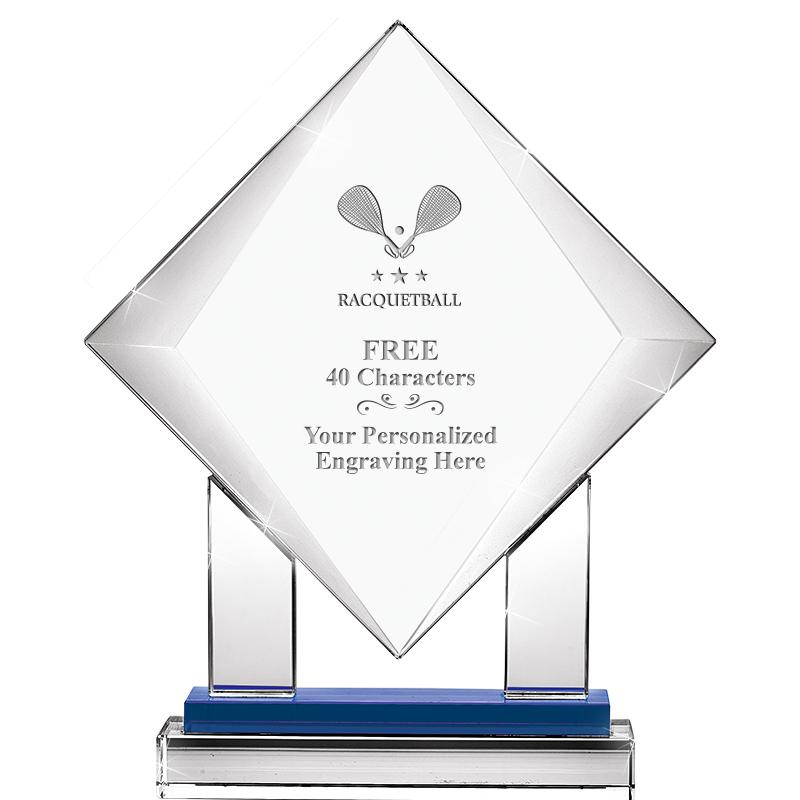 9" RISING NOBLE DIAMOND CRYST