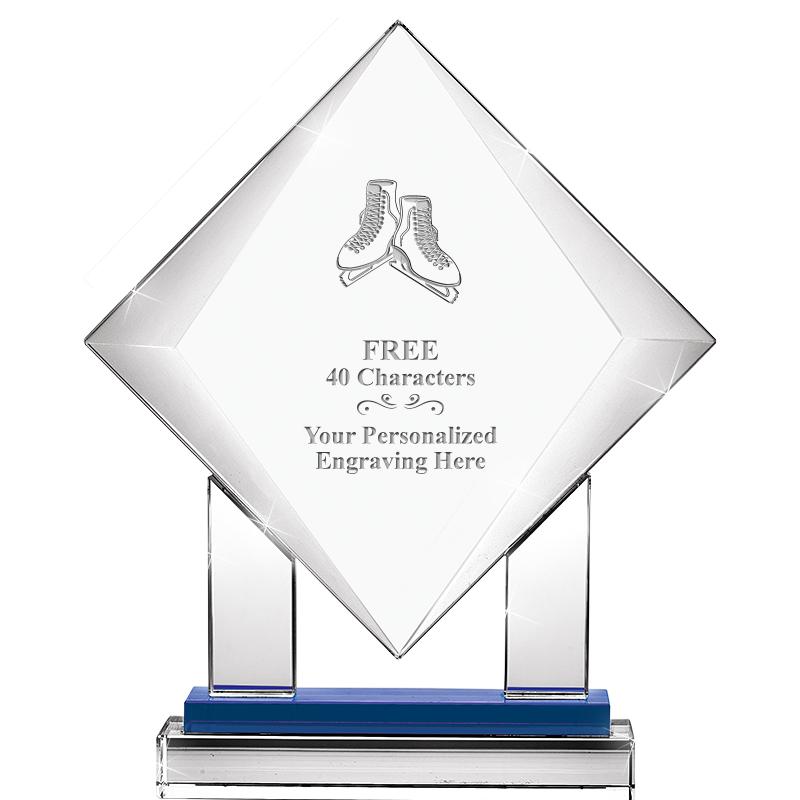 9" RISING NOBLE DIAMOND CRYST