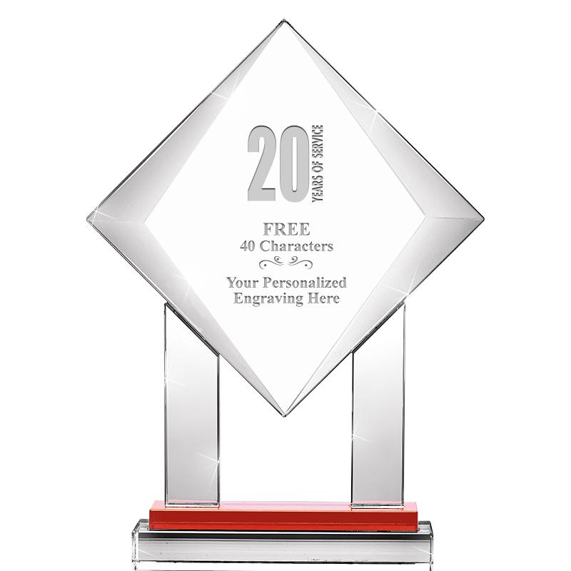 10"RED RISING NOBLE DMND CRYST