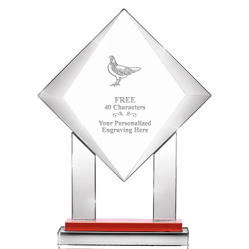 10"RED RISING NOBLE DMND CRYST