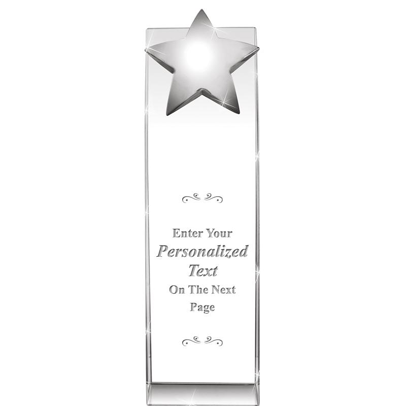 9.5"RECOGNITION CRYSTAL TOWER