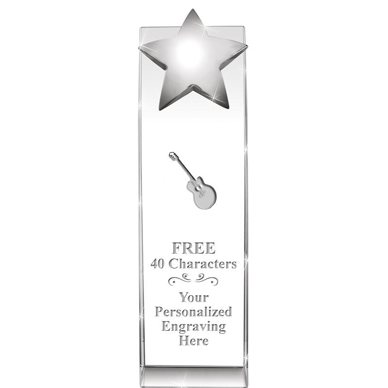 9.5"RECOGNITION CRYSTAL TOWER