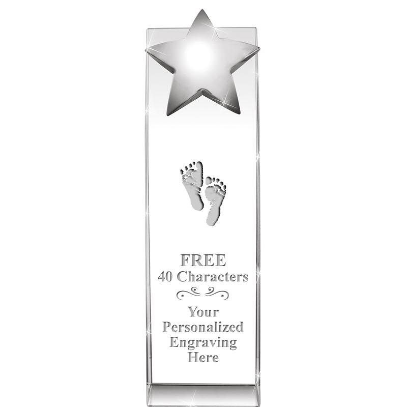 9.5"RECOGNITION CRYSTAL TOWER