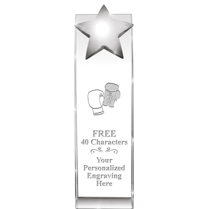 9.5"RECOGNITION CRYSTAL TOWER