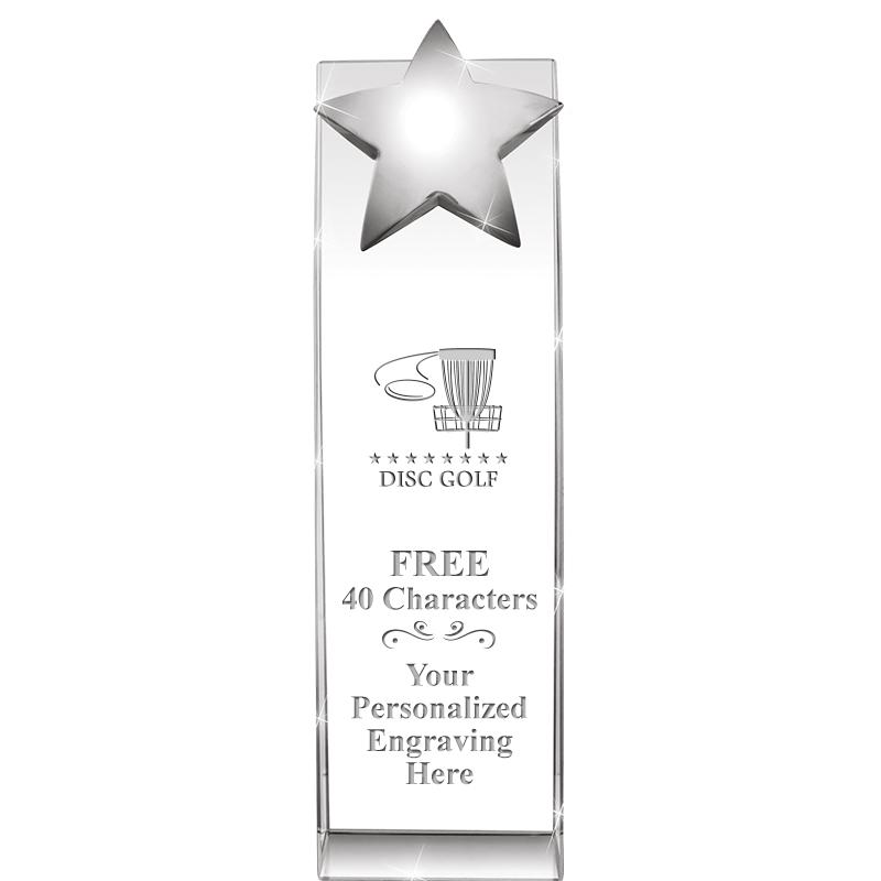 9.5"RECOGNITION CRYSTAL TOWER