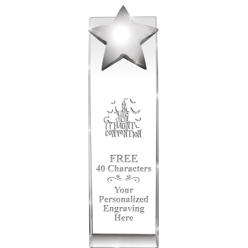 9.5"RECOGNITION CRYSTAL TOWER