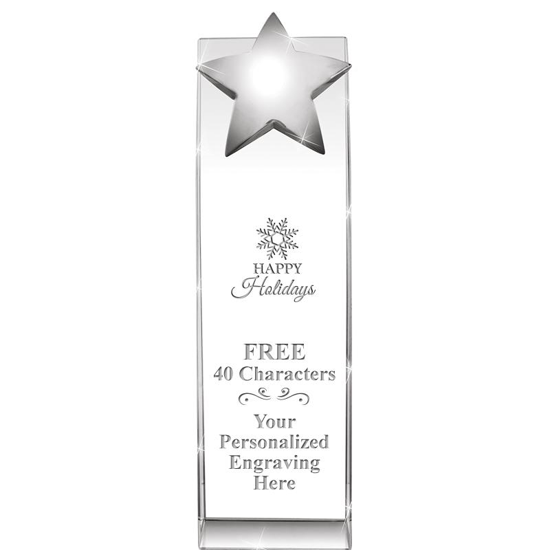 9.5"RECOGNITION CRYSTAL TOWER