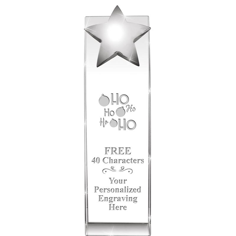 9.5"RECOGNITION CRYSTAL TOWER