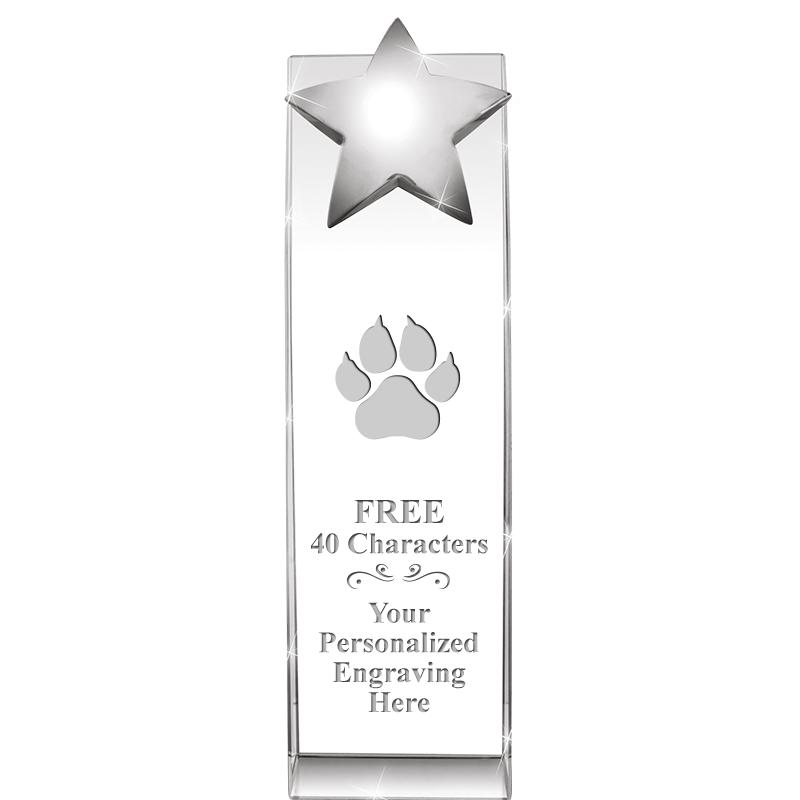 9.5"RECOGNITION CRYSTAL TOWER