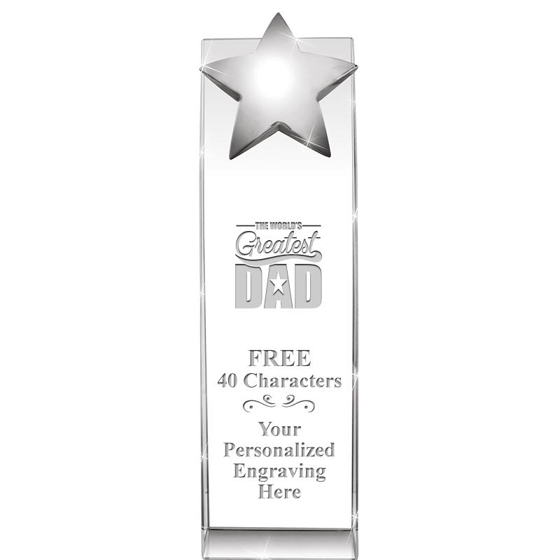 9.5"RECOGNITION CRYSTAL TOWER