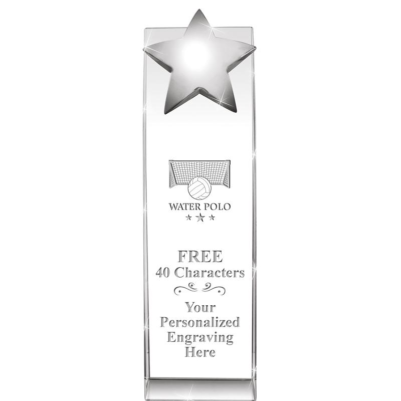 9.5"RECOGNITION CRYSTAL TOWER