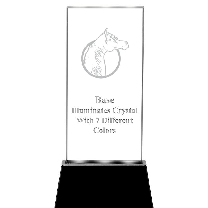 6.75" RADIANZ LITE-UP CRYSTAL