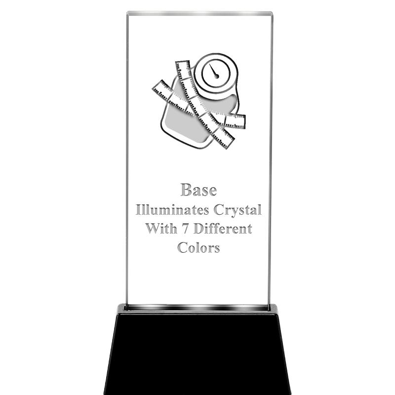 6.75" RADIANZ LITE-UP CRYSTAL