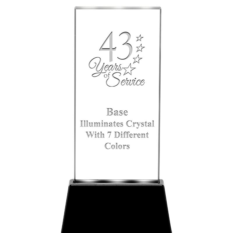 6.75" RADIANZ LITE-UP CRYSTAL