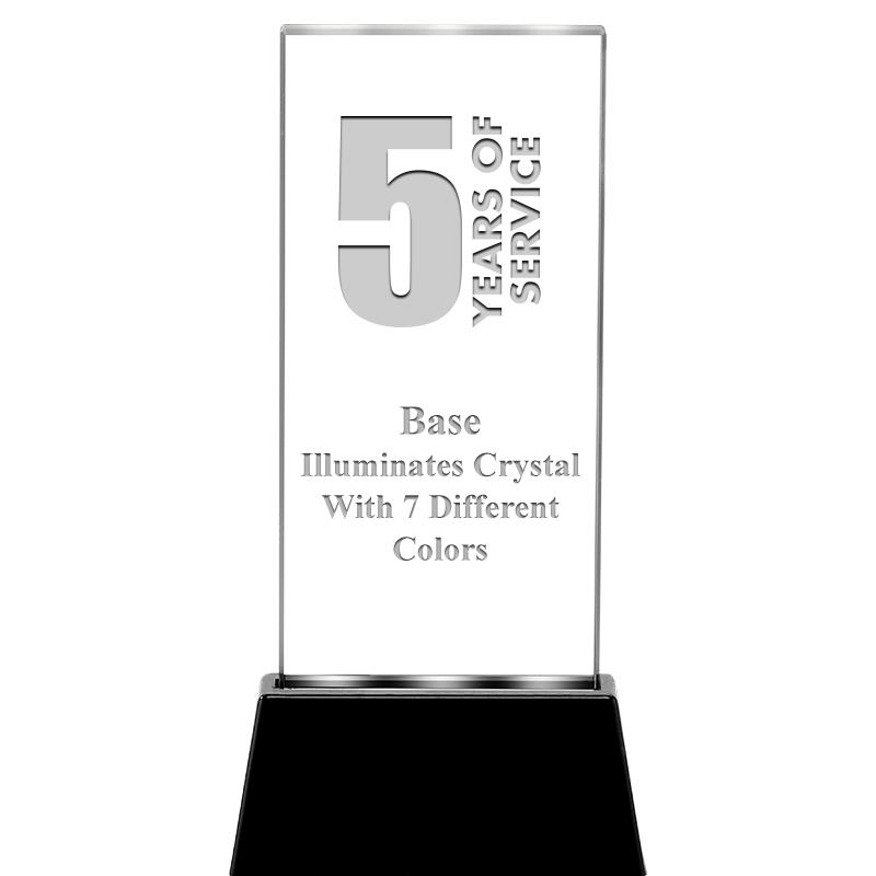 6.75" RADIANZ LITE-UP CRYSTAL