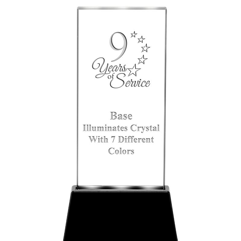 6.75" RADIANZ LITE-UP CRYSTAL