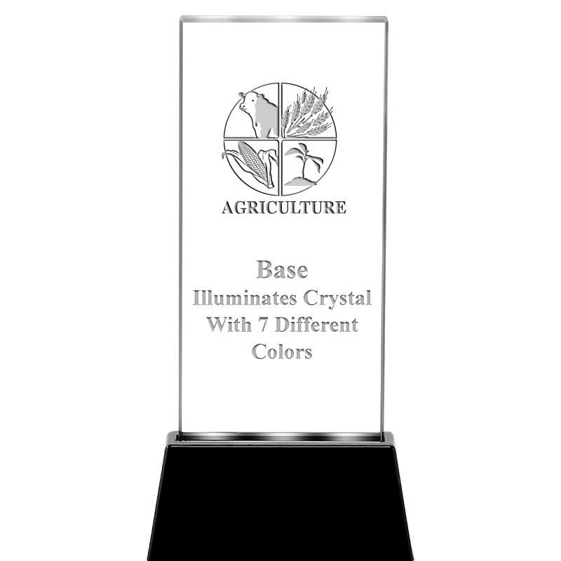 6.75" RADIANZ LITE-UP CRYSTAL